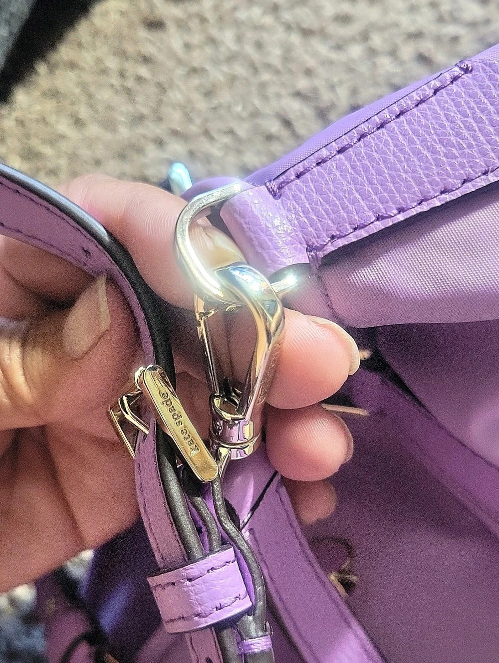 Kate Spade Purple Tote Bag - Picture 11 of 11